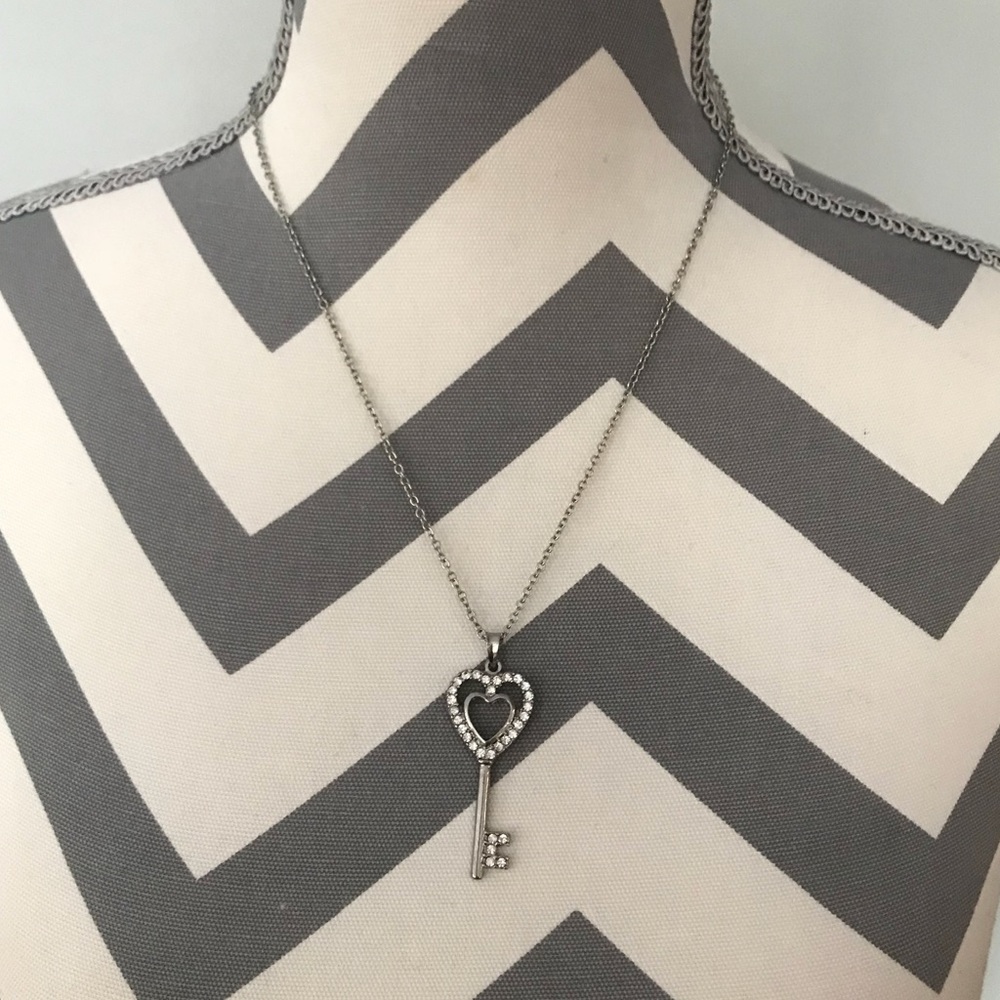Heart Key Necklace